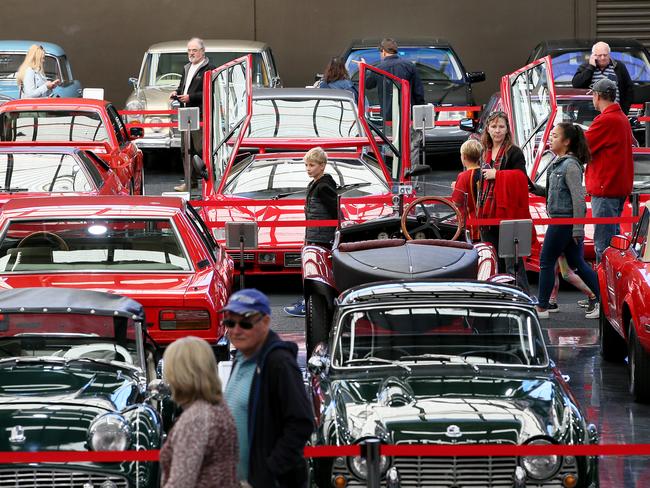 The car museum was a hit with locals and visitors. Picture: Troy Snook