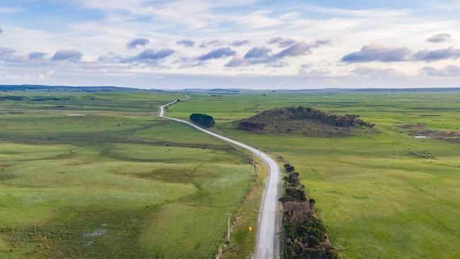 The late Allan Pye’s 21,744ha Rushy Lagoon, 140km northeast of Launceston, is for sale.