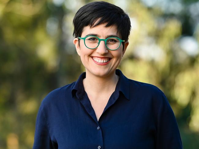 Greens MP for Richmond Gabrielle de Vietri has been labelled a ‘disgrace’ and ‘delusional’. Picture: Facebook