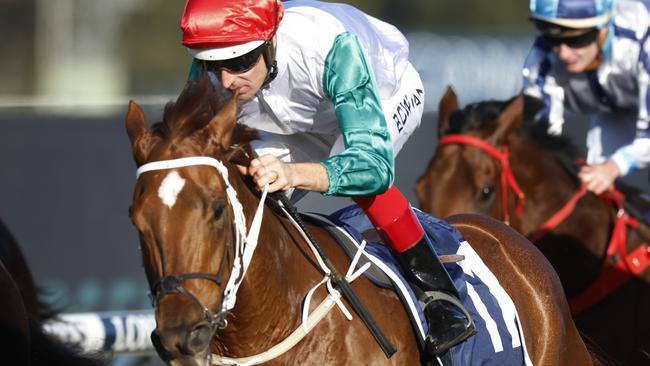 Hugh Bowman wins on Wicklow at Rosehill Gardens. Picture: Mark Evans/Getty Images