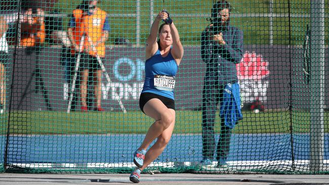 Athletics champ Stephanie Ratcliffe, 18