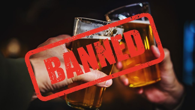 Access to alcohol, previously a mainstay of midweek work functions, is now being restricted across NAB, with teams being put on notice over the booze ban.