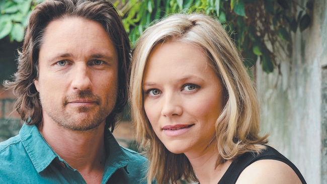 Never caught viewers’ attention ... Martin Henderson and Adrienne Pickering in drama Secrets and Lies.