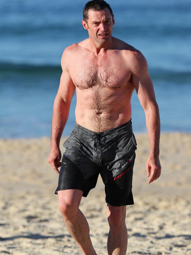 Hugh Jackman likes to fast.