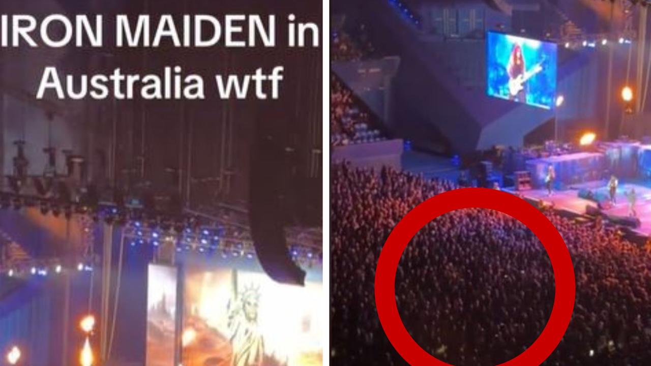 Unexpected scenes at metal band’s Australian show