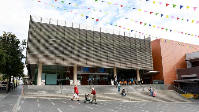 Blacktown City libraries, including the Max Webber Library in Blacktown, will close their doors indefinitely. Picture: Angelo Velardo