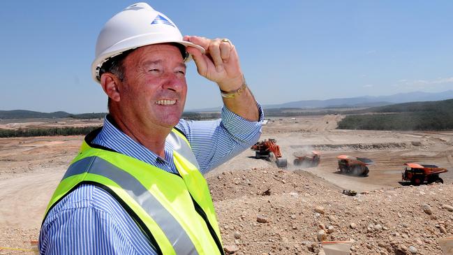 Mark Vaile inspects the Whitehaven coal mine at Maules Creek in NSW. Picture: File