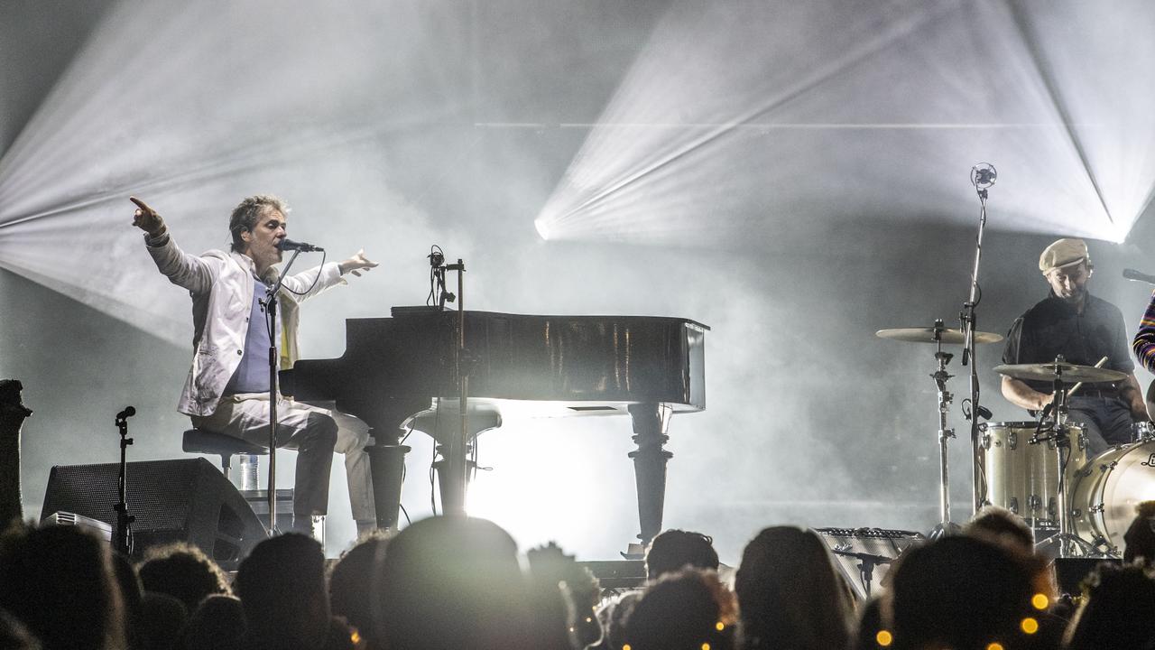 The Whitlams perform their Eternal Nightcap album at the Toowoomba Carnival of Flowers Festival of Food and Wine. Sunday, September 11, 2022. Picture: Nev Madsen.