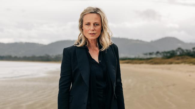 Marta Dusseldorp has created, co-produced and starred in new show Bay of Fires. Picture: Adam Gibson