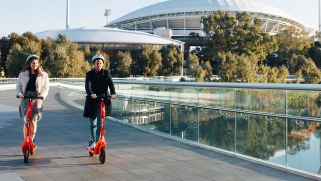 Neuron is bringing e-scooters to the City of Norwoord Payneham and St Peters. Picture: Supplied