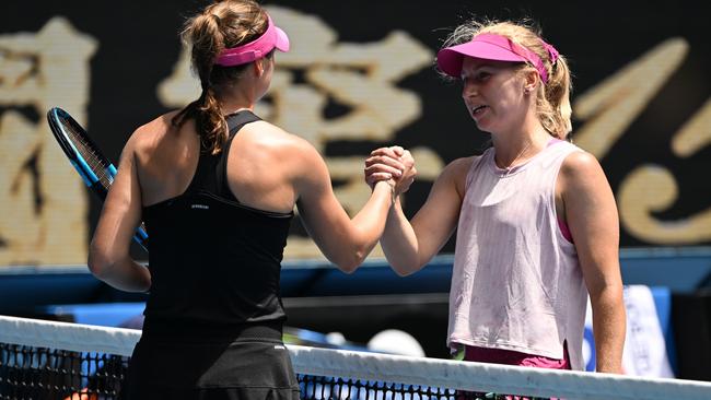 But Saville will be better for the match practice after playing just once last year after the Australian Open. Picture: Quinn Rooney/Getty Images