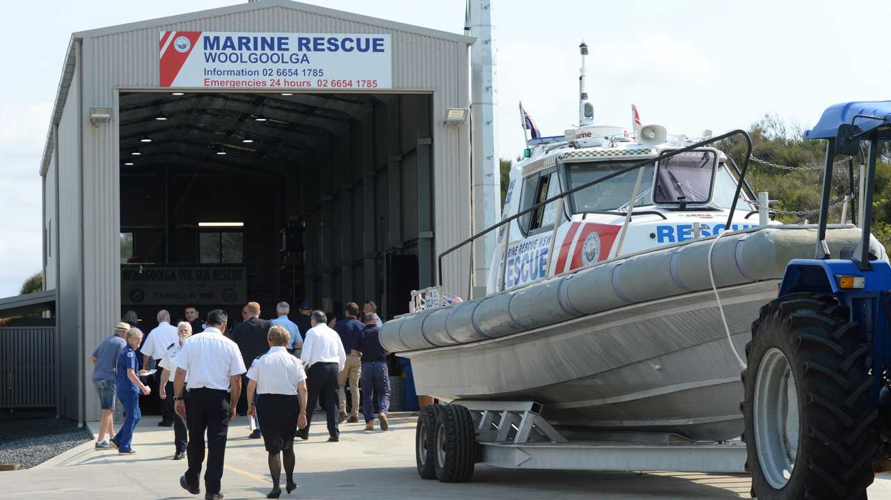 Marine Rescue NSW's new Woolgoolga base on Arrawarra Headland. . Picture: Trevor Veale