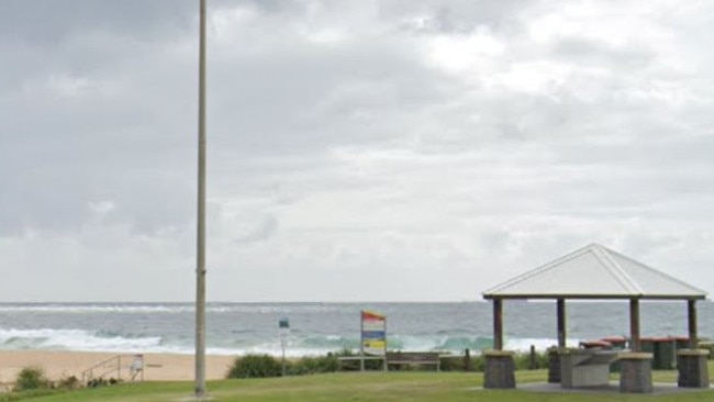 The huts along North Wollongong's foreshore are highly sought after. Picture: Google Maps