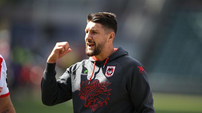 Widdop said the players will stand behind de Belin. Photo by Mark Kolbe/Getty Images.