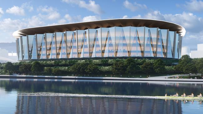 What the Riverbank Arena would look like. Picture: Supplied