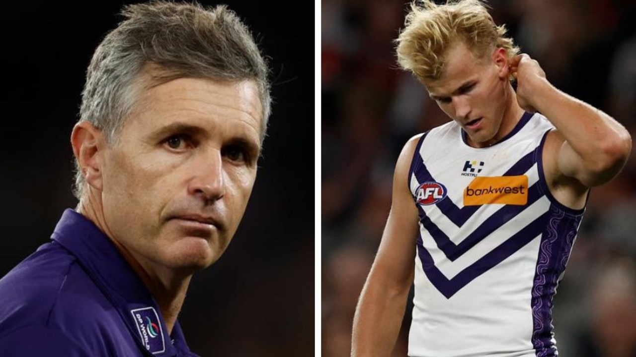 Fears for Freo coach after ‘arse kicked’