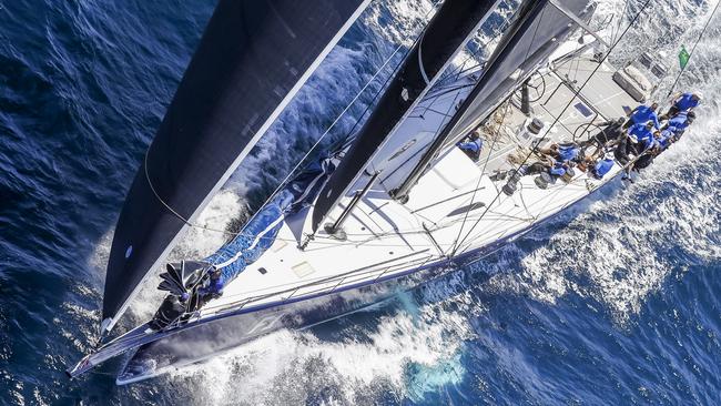 Black Jack racing in the last Sydney to Hobart.