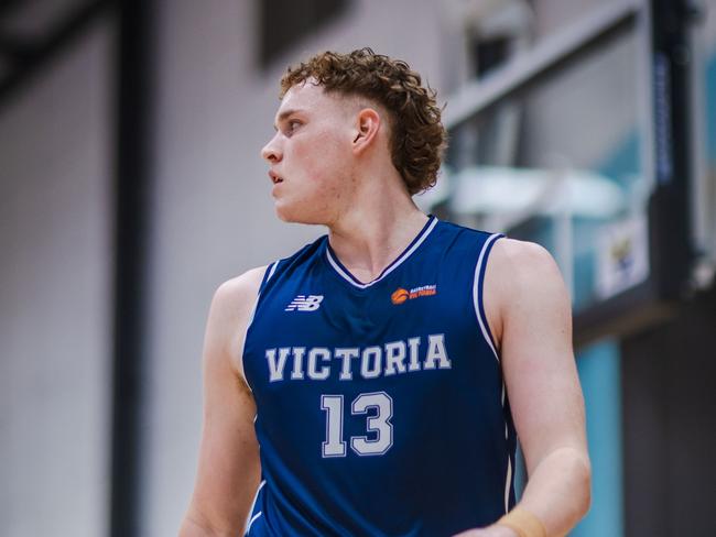 Victoria's Austin Rapp during the Under-20 Nationals boys gold medal match. Picture: Taylor Earnshaw