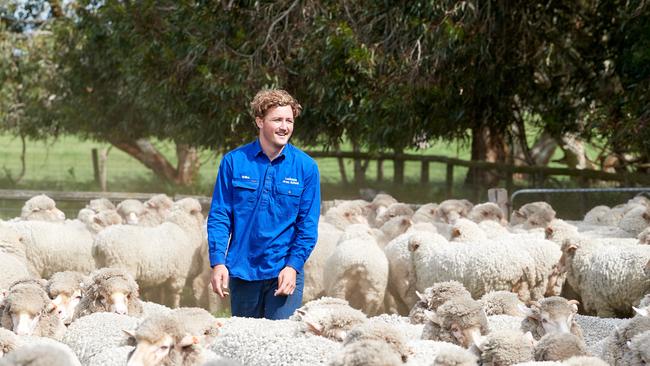 Will Gould has gone back to the family farm during the AFL’s coronavirus shutdown. Picture: Frank Monger.