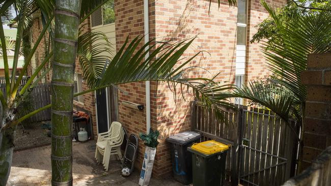 The apartment complex in which Daniel Suliman was found dead. Picture: Lachie Millard.