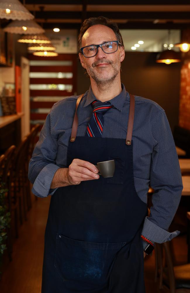 Artarmon cafe owner Valerio Domenici. Picture: Justin Lloyd