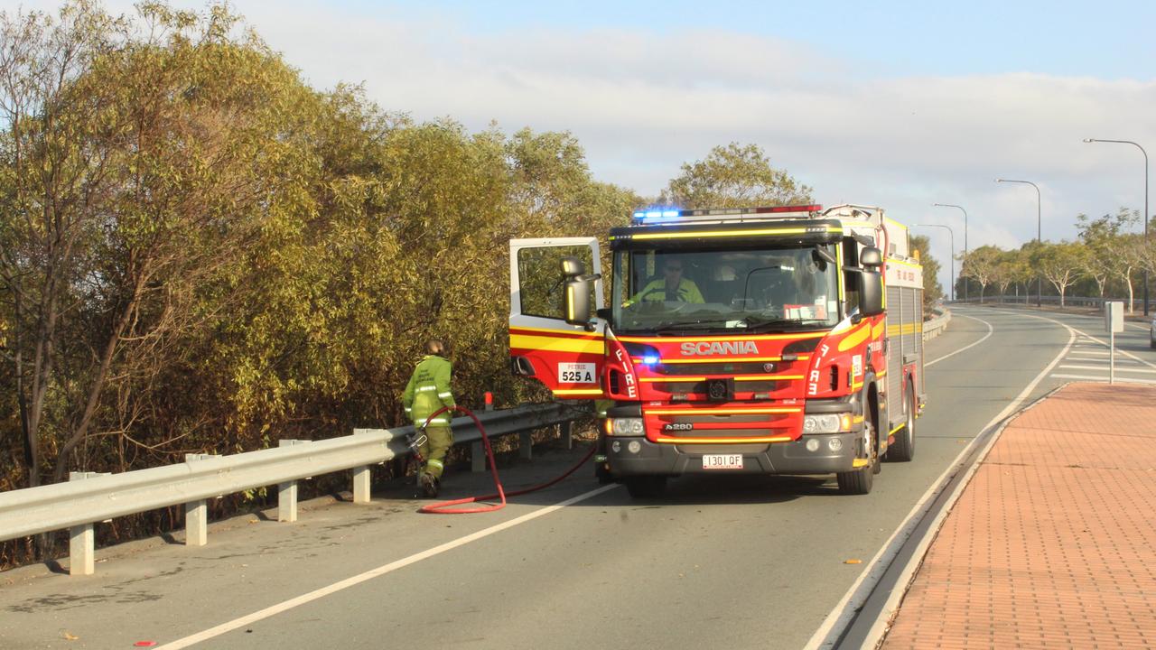 Bushfire at Mango Hill near Kinsellas road east | The Courier Mail