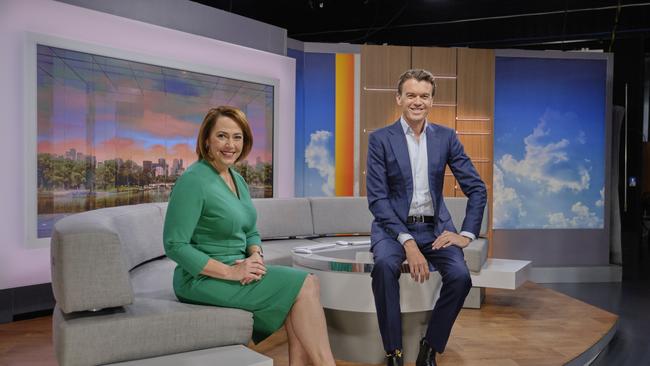 Lisa Millar and Michael Rowland from ABC News Breakfast