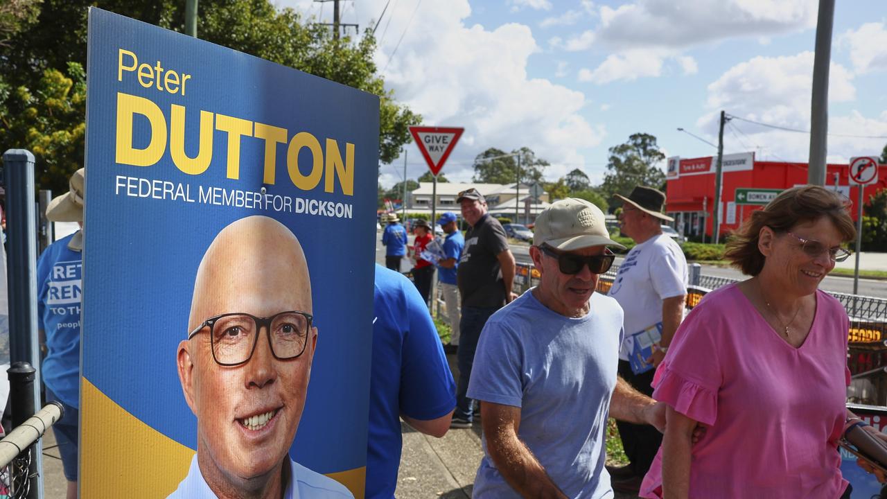 Peter Dutton lost his own seat of Dickson. Picture: AP Photo/Pat Hoelscher