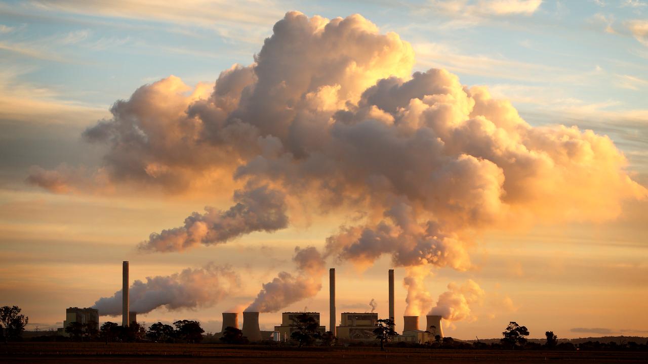 Loy Yang, a brown coal fired, steam generating power station in the Latrobe Valley, Victoria. The Andrews government is only concerned about emissions, not price Picture: Stuart McEvoy/Australian