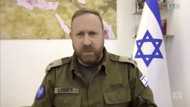 ABC interview with IDF spokesman Lieutenant Colonel Peter Lerner (ABC)