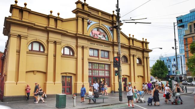 The next set of proposals for the Queen Victoria Market redevelopment is expected in March or April. Picture: Tony Gough