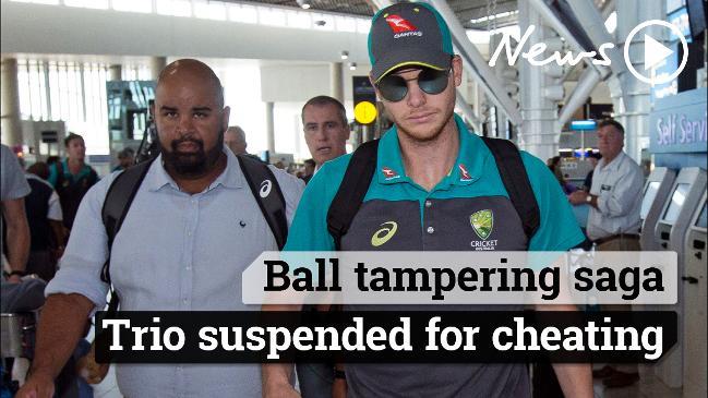 Australian cricket trio suspended for cheating