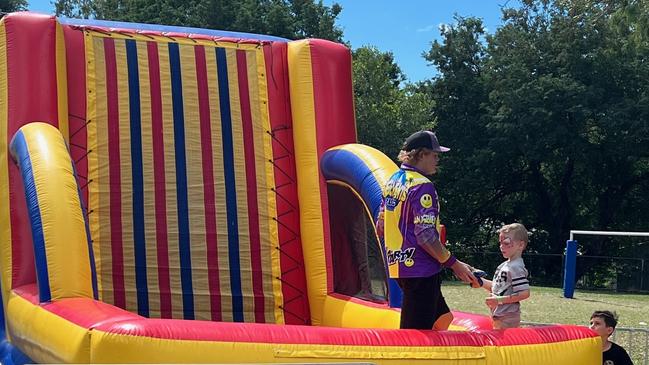 Selection of inflatables and jumping castles available for hire by Amusements Plus. Picture: Supplied