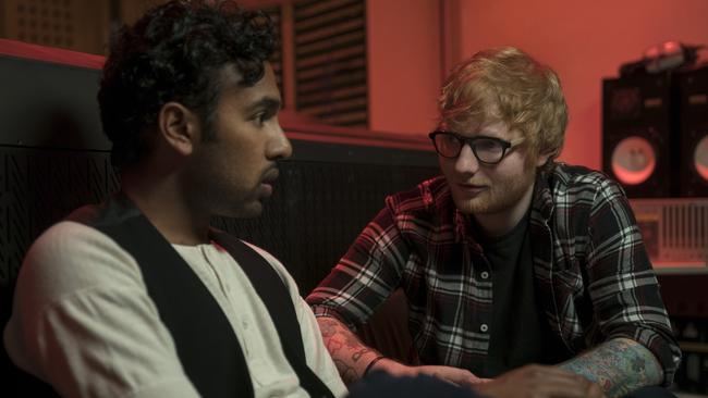 Himesh Patel and Ed Sheeran in Yesterday.