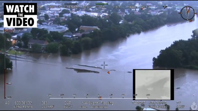 Shocking footage shows extent of NSW flooding