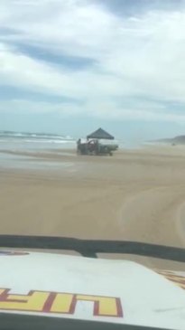 WATCH: Dangerous Driver on Teewah Beach