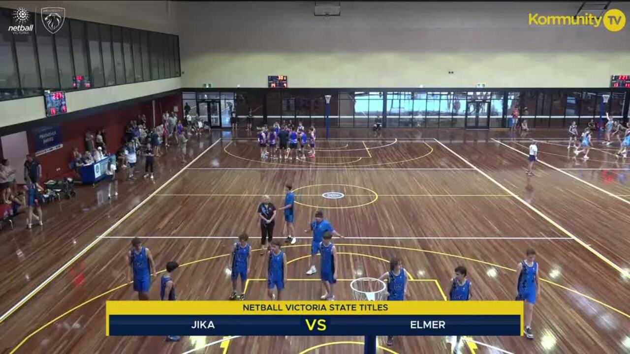 Replay: Jika v Elmer (17&U M Grand Final) - 2025 Netball Victoria State Titles Day 1