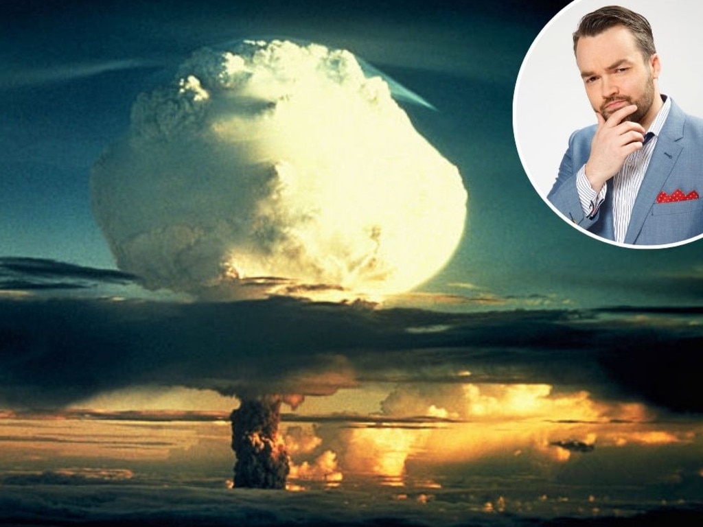 For what does the H stand in the term ‘H-bomb’?