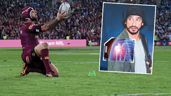 Johnathan Thurston is out for the season with a shoulder injury.