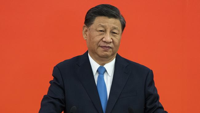 Xi at the West Kowloon Station in Hong Kong, China, on June 30. Picture: Justin Chin/Bloomberg