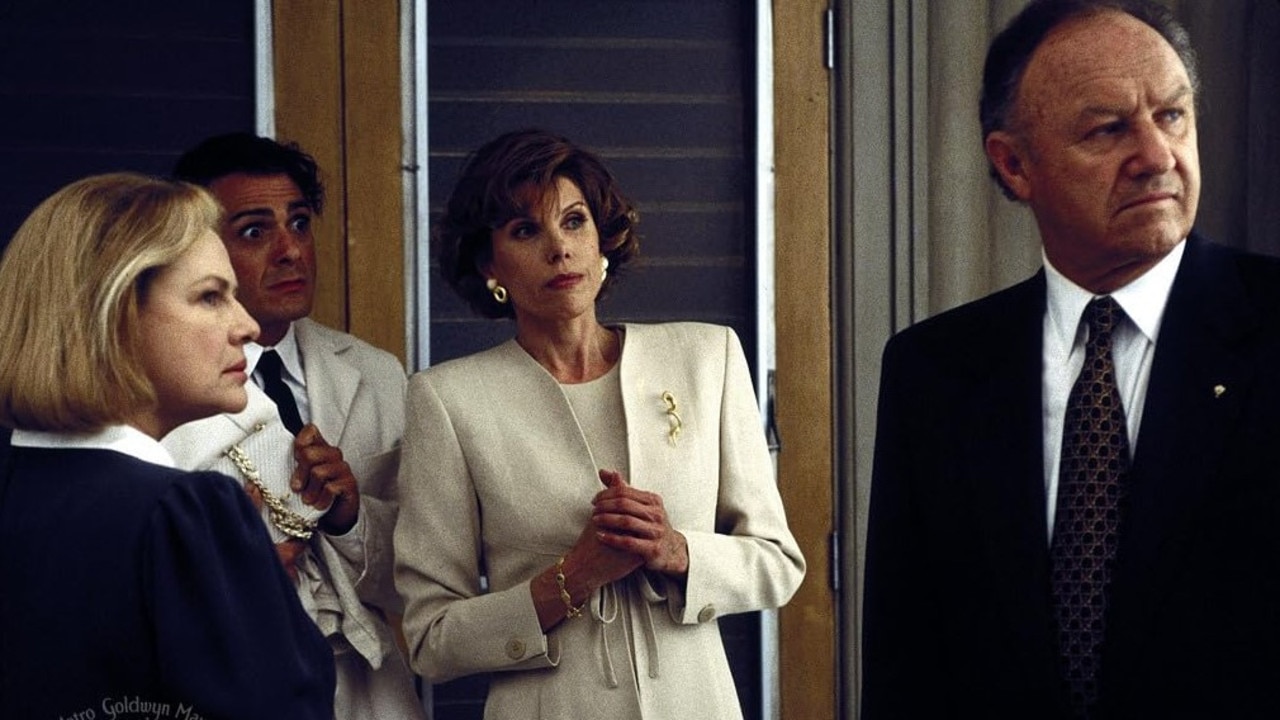 #15: Senator Kevin Keeley in The Birdcage (1996) - Hackman plays the ultra-conservative senator in contrast to Robin Williams' openly gay club owner Armand Goldman. When Armand's son announces he's engaged to a young woman named Barbara, Armand puts up a fake staight front so the parents can be introduced.