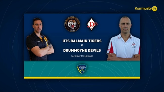 Replay: UTS Balmain Tigers v Drummoyne Devils (Men) - Australian Water Polo League Week 3