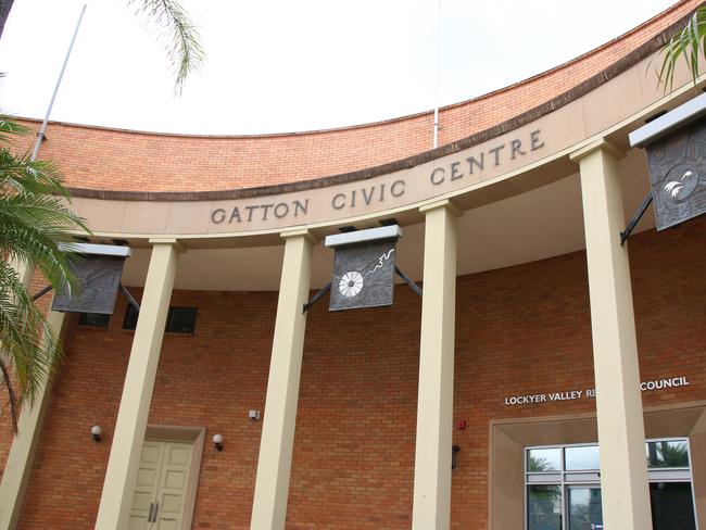 Lockyer Valley Regional Council Chambers, Gatton. Picture: Dominic Elsome