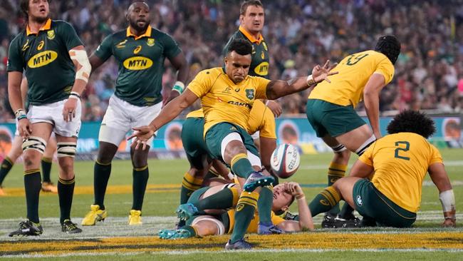 The Wallabies and Springboks couldn’t be separated for the second straight Test.