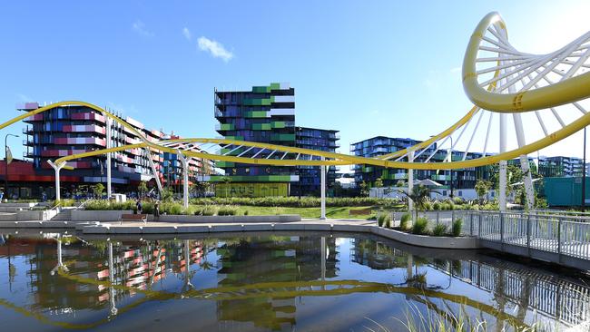 The Smith Collective complex has struggled since its days at the Commonwealth Games village. (AAP Image/Dave Hunt)