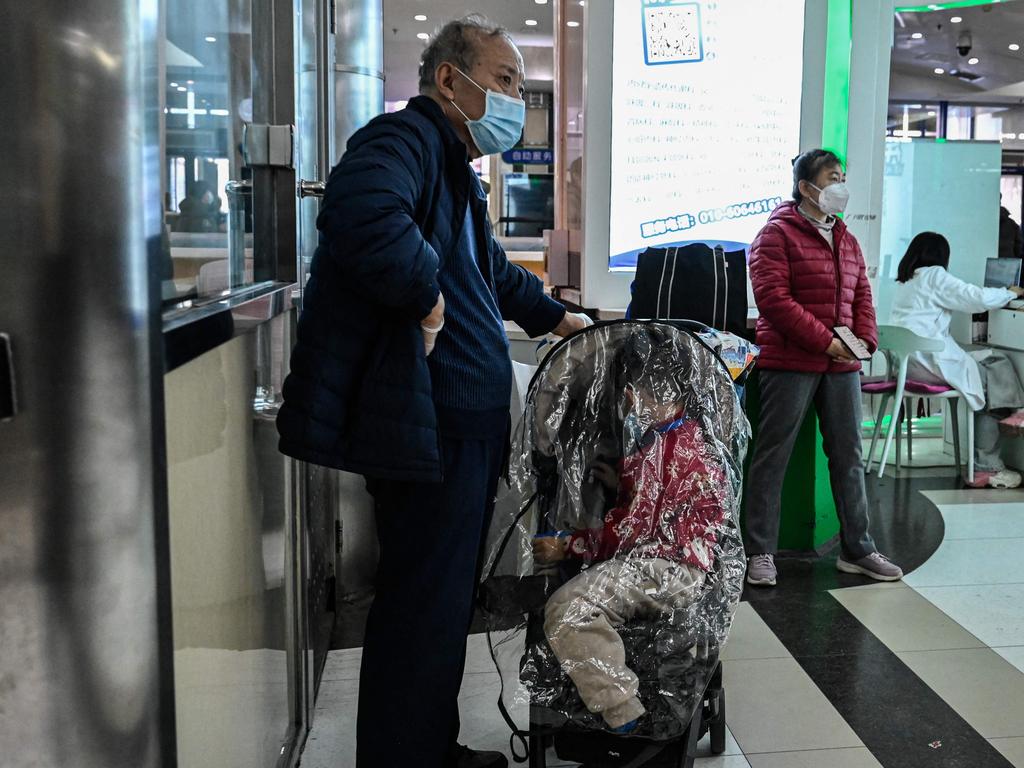 WHO wants answers from China after an outbreak of respiratory illnesses among children. Picture: AFP