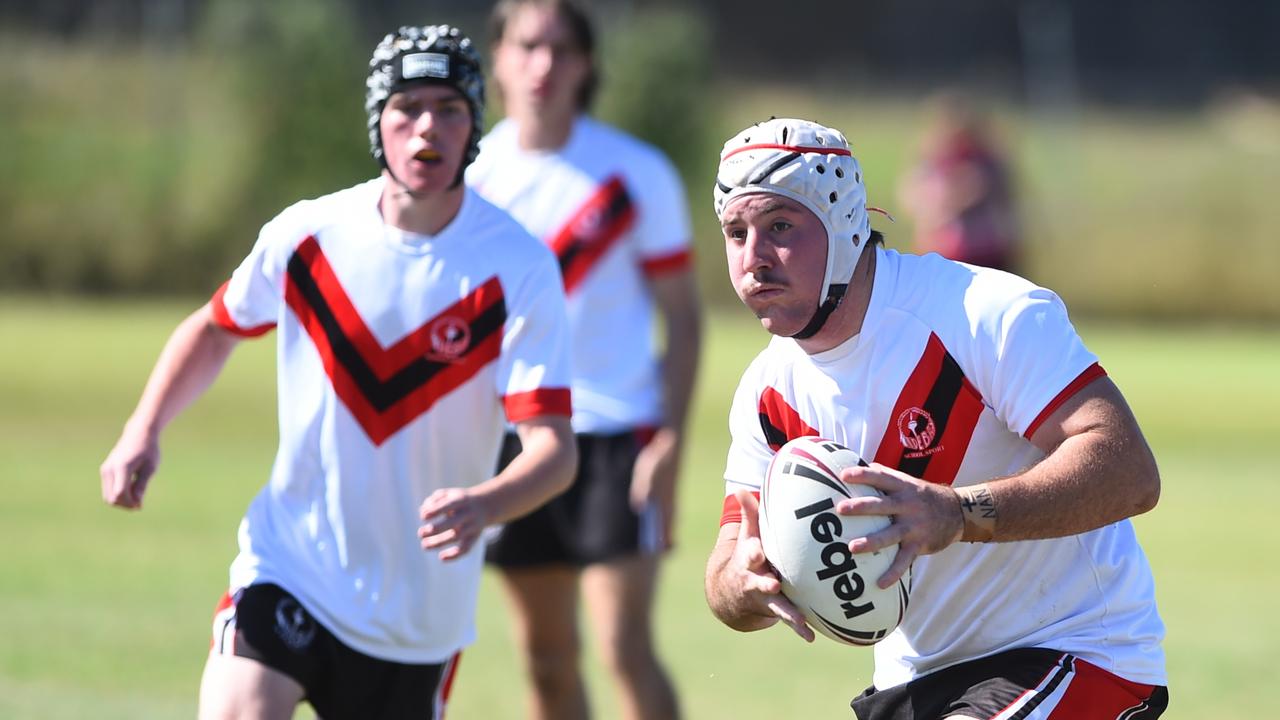 Gympie product Blaine Watson playing last season at the state championships.