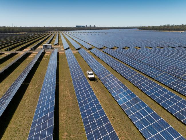 The APA Group's Darling Downs Solar Farm near Dalby.