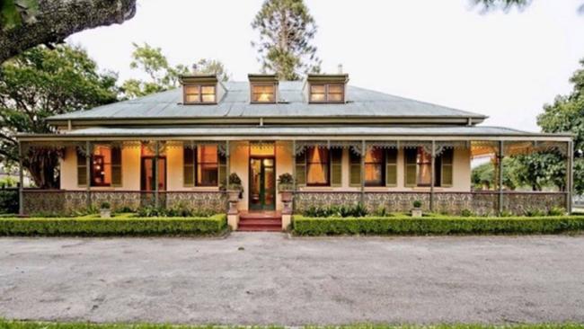 Emu Hall on the banks of the Nepean River at Emu Plains.