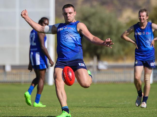 Rovers’ Dylan Barry was outstanding against West in Round 1 of CAFL action last weekend, booting four majors. Picture: Charlie Lowson